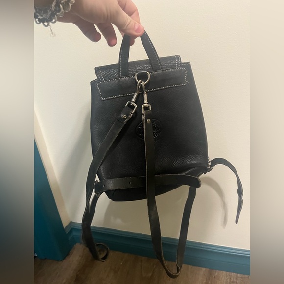 Vintage roots mini backpack purse - Picture 3 of 3